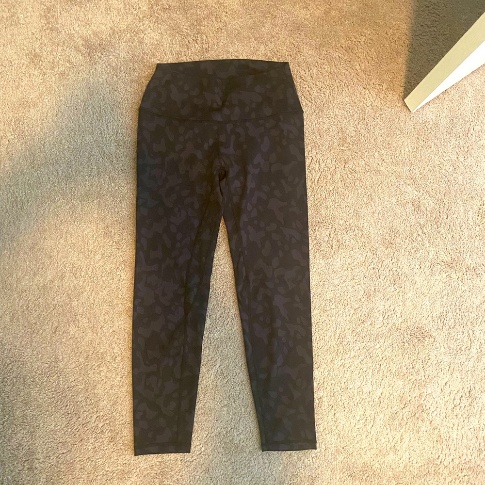 NWT lululemon align pant 25” camp deep coal